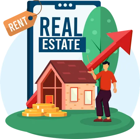 Real estate investment  Illustration