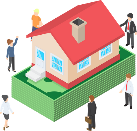 Real estate investment  Illustration