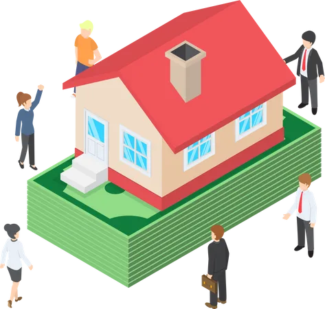 Real estate investment  Illustration