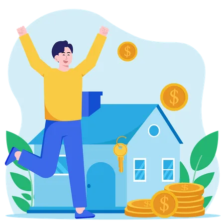 Real Estate Investor  Illustration