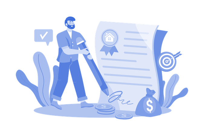 Real Estate loan  Illustration