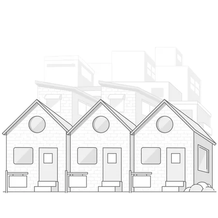 Real Estate More Building  Illustration