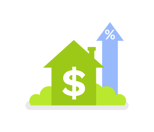 Real Estate Raising of Profit  Illustration