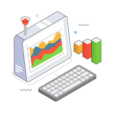 Real-Time Data Analytics on Desktop  Illustration