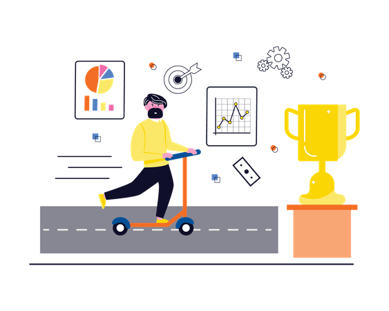Réalisation d'équipe  Illustration