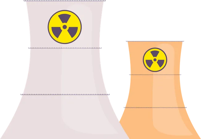 Reatores nucleares  Ilustração