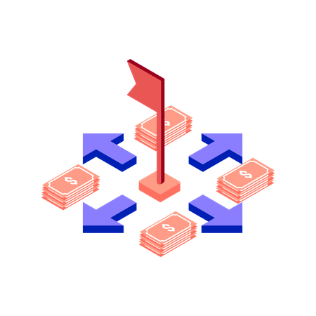 Récession économique  Illustration