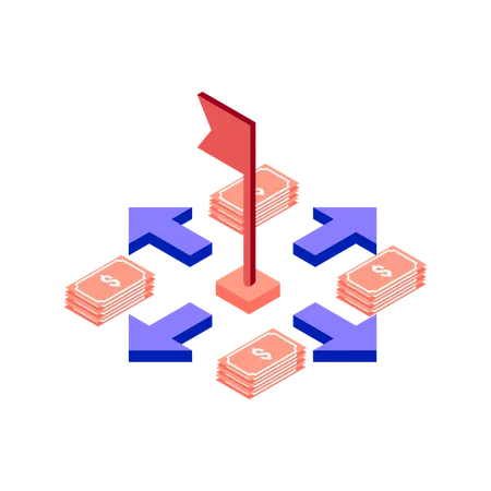 Récession économique  Illustration