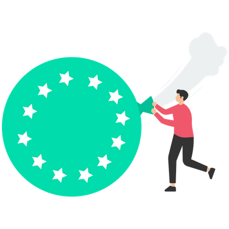 Récession européenne  Illustration