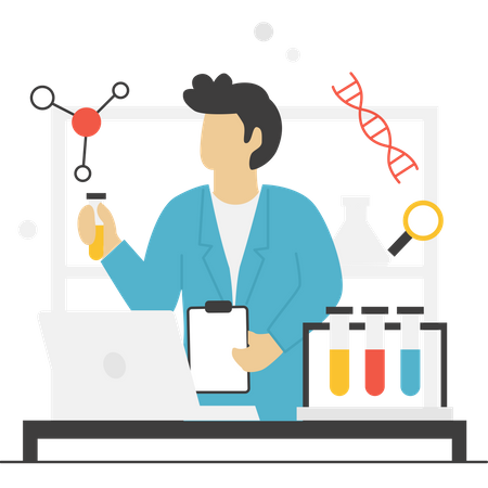 Recherche médicale  Illustration