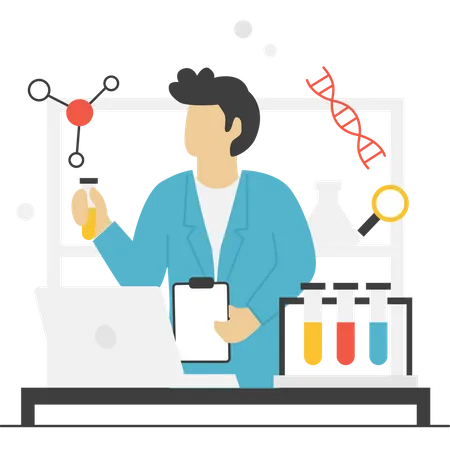 Recherche médicale  Illustration