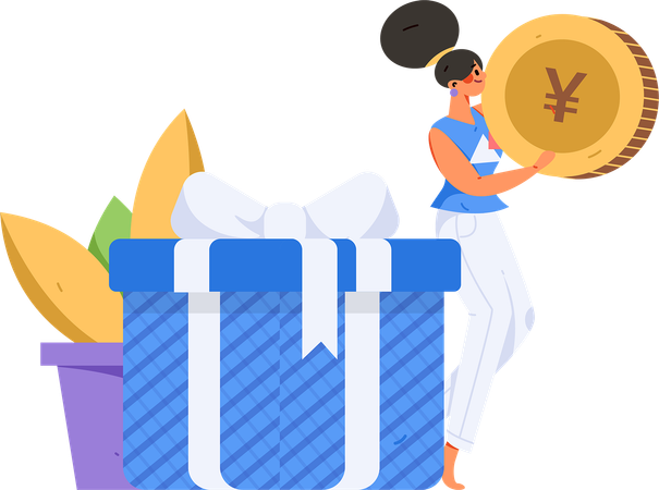 Recommendation Program marketing  Illustration