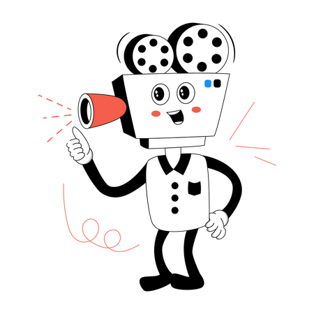 Recording Camera  Illustration