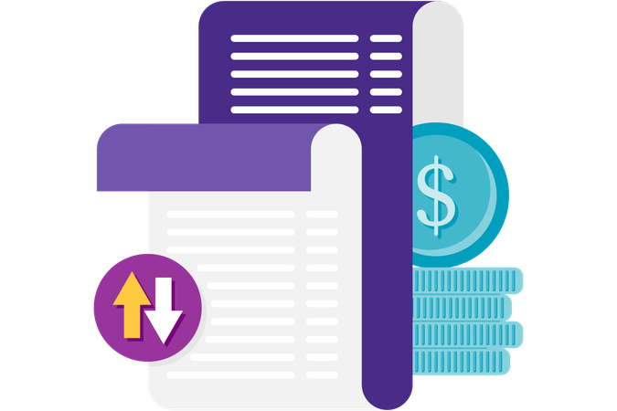 Recording of cash inflows and outflows  Illustration