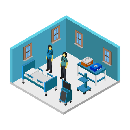 Recovery room  Illustration