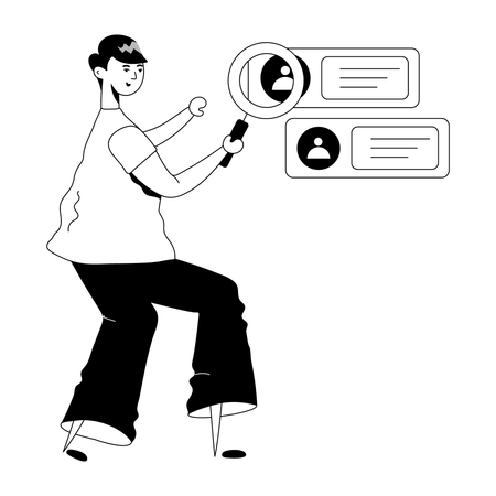 Recruiter Illustration