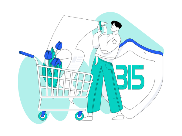 Reçu d'achat  Illustration