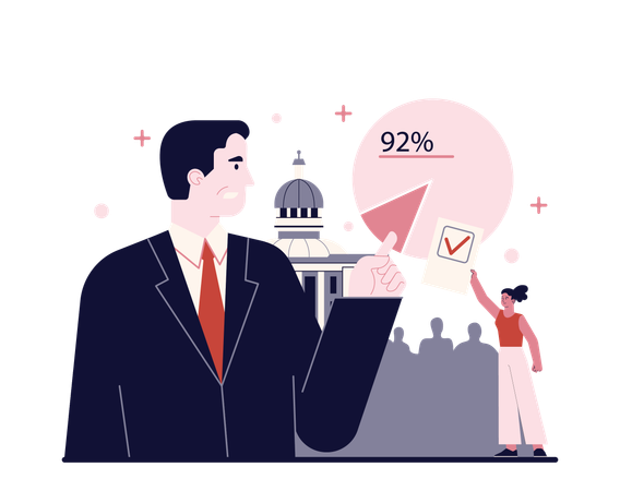 Recuento de votos  Ilustración