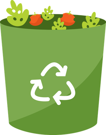 Recycle bin  Illustration