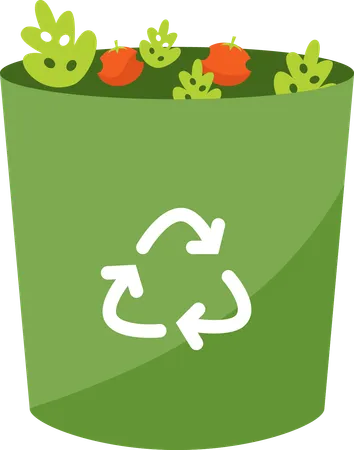 Recycle bin  Illustration