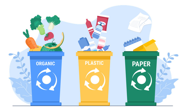 Recycle Trash  Illustration