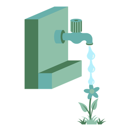 Recycle Water  Illustration