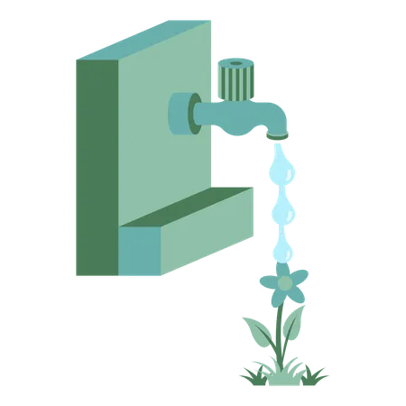 Recycle Water  Illustration