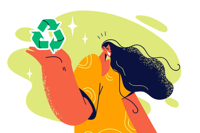 Recycling Illustration