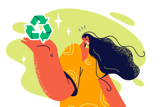 Recycling  Illustration