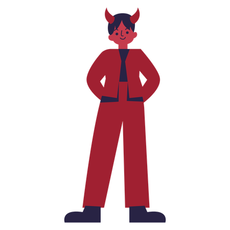 Red Devil  Illustration