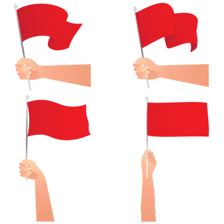Red flag  Illustration