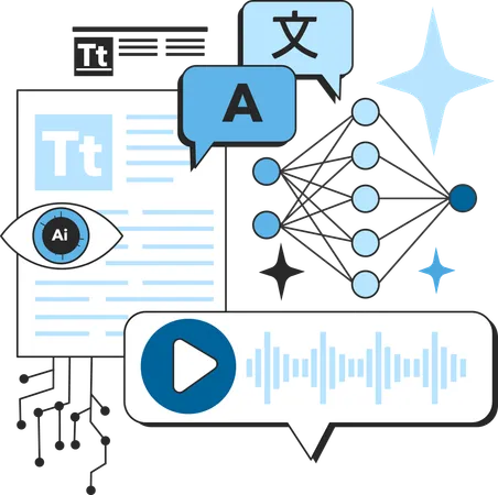 Rede neural artificial recorrente  Ilustração