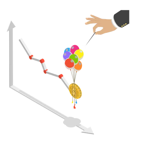 Redução de custos de mercado  Ilustração