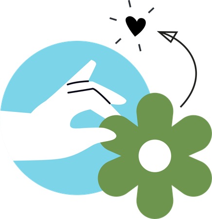 Reduce Carbon Footprint  Illustration