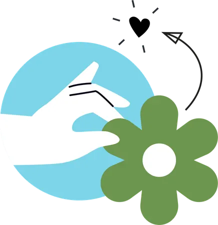Reduce Carbon Footprint  Illustration