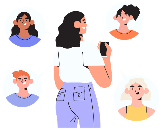 Refer a friend  Illustration