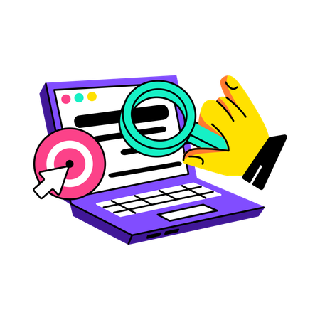 Reference search analysis  Illustration