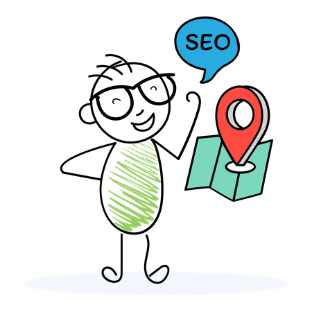 Navigation SEO  Illustration