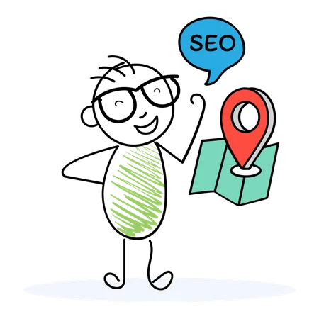 Navigation SEO  Illustration