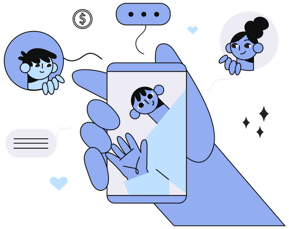 Referral Marketing  イラスト