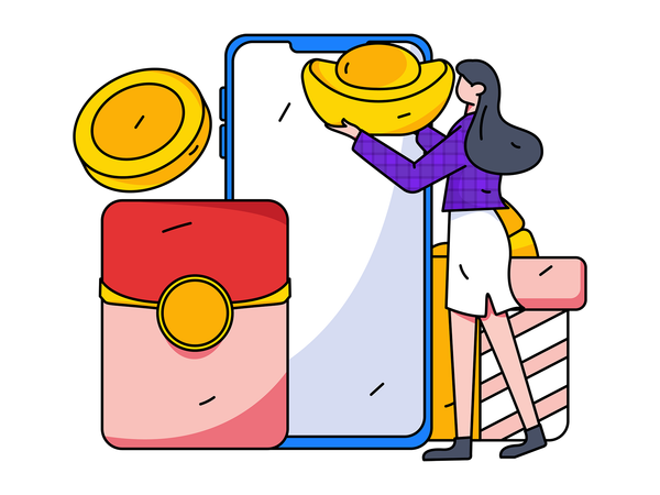 Referral Network helping customers to earn extra benefits  Illustration