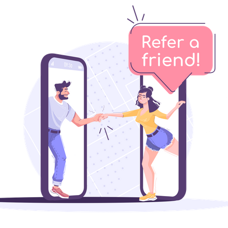 Referral Program Illustration