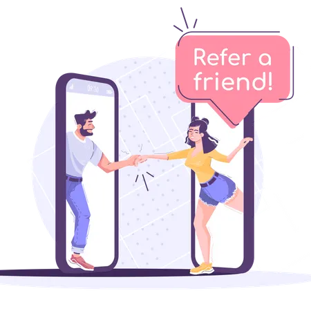 Referral Program Illustration