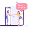 free referral program illustrations