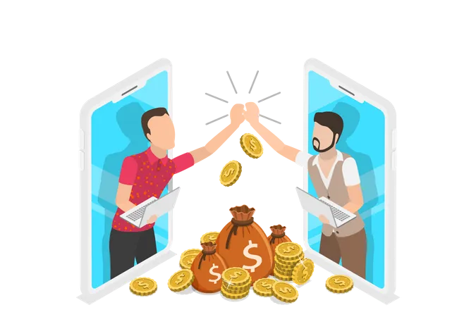 Referral Program  Illustration