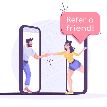 Referral Program  Illustration