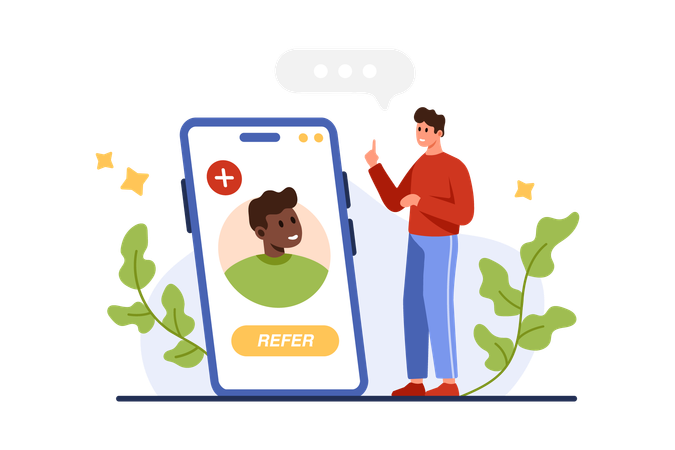 Referral Program  Illustration