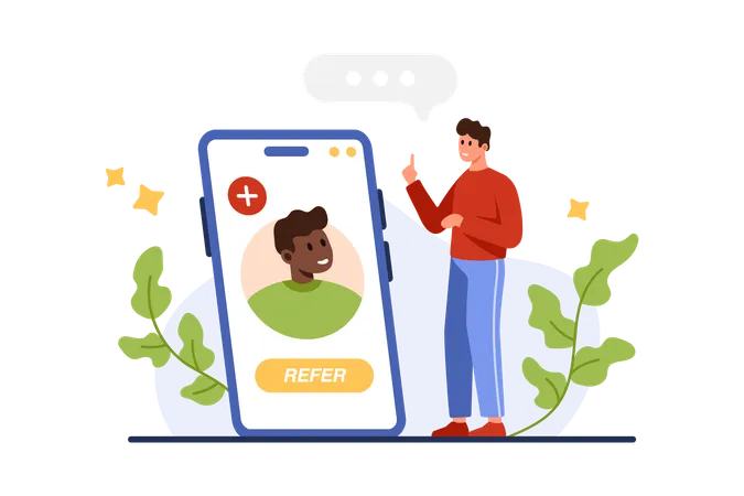 Referral Program  Illustration