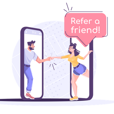 Referral Program  Illustration