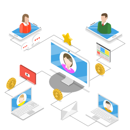 Referral Program  Illustration